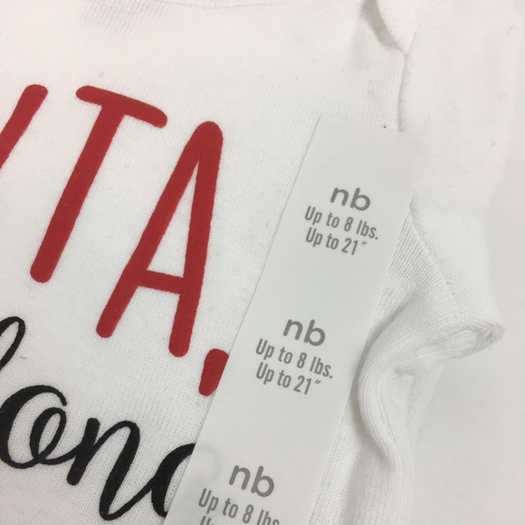 "Santa, it's a long story..." Christmas Bodysuit - Picture 4 of 5